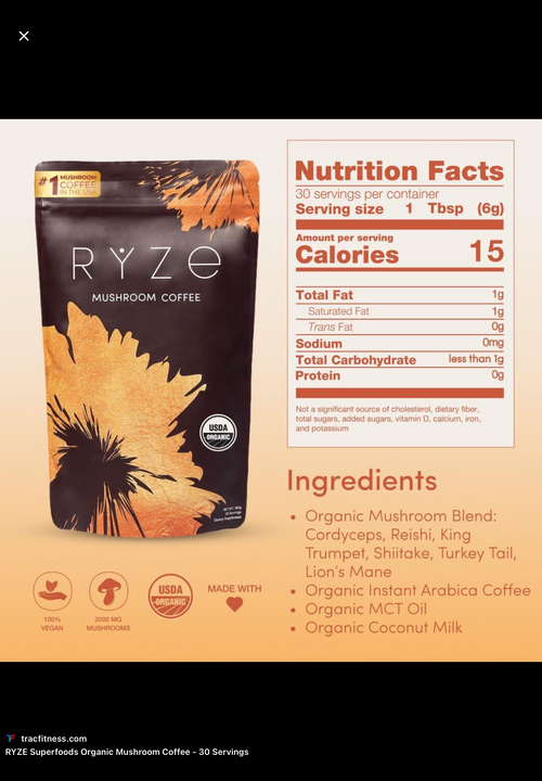 Ryze Mushroom Coffee